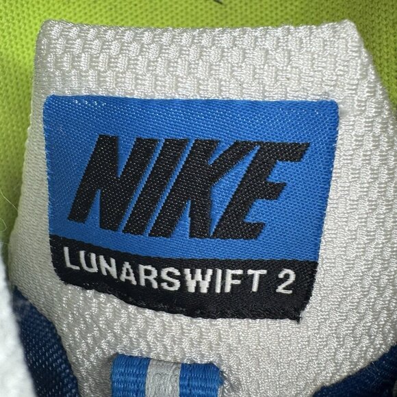 NIKE Lunarswift 2 Shoe Blue Spark Men’s 11.5 Sneaker Polka Dot 443840-400 main image 5